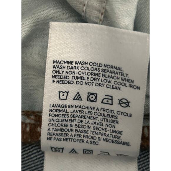 NWOT Lands' End Recover High Rise Wide Leg Indigo Jeans Size 10 Petite - Picture 7 of 15